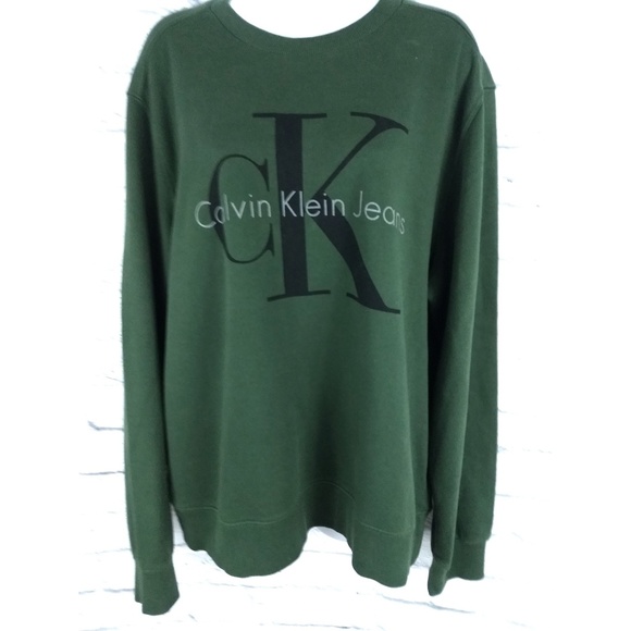 Calvin Klein Tops - Vintage 90's Calvin Klein Spell Out Sweatshirt